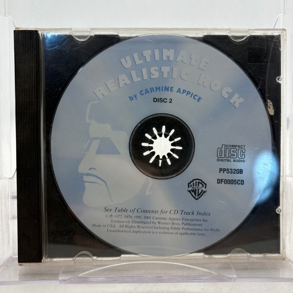 Ultimate Realistic Rock by Carmine Appice‎ Disc 2 CD PP5320B Warner Bros 2001